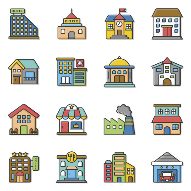 可爱的房子图片下载