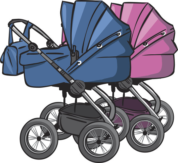 婴儿车图片下载
