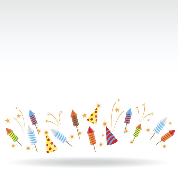 烟花的背景图片下载