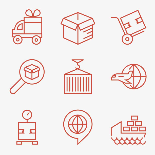 物流的图标图片下载