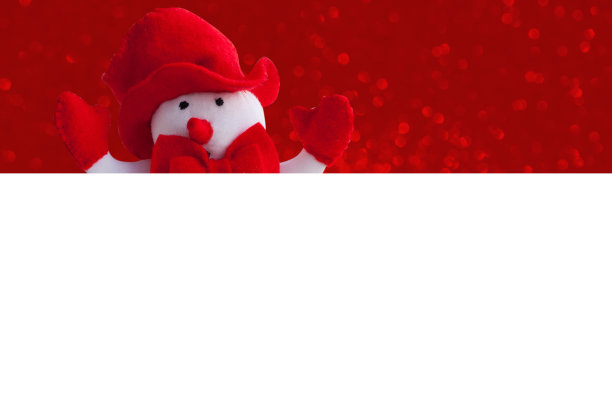 雪人和空白图片下载