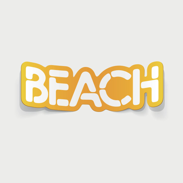 现实设计元素:海滩图片下载