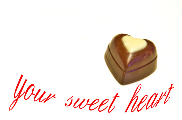 我们甜蜜的爱情之心图片下载