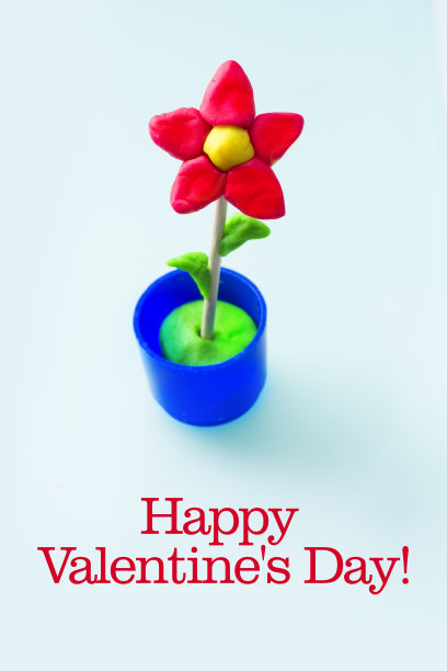 情人节卡片的插图图片下载