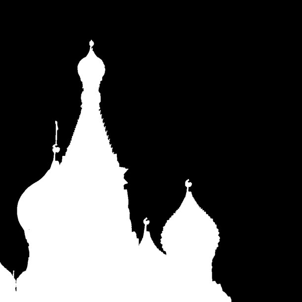 圣巴西尔大教堂修剪艺术剪影图片下载