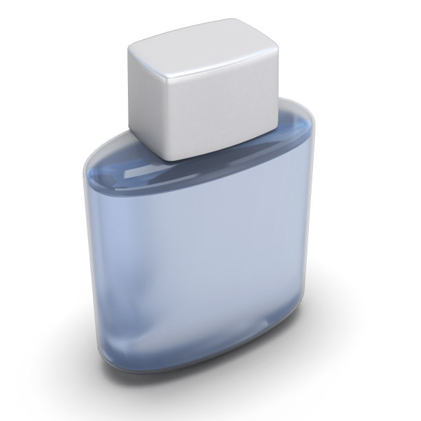 空白的须后水特写图片下载