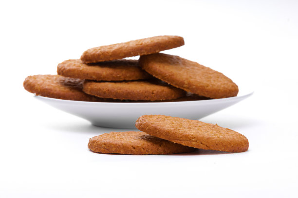 美味的燕麦饼干图片下载