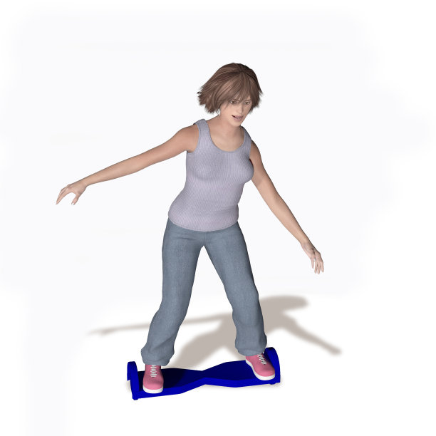 女人hoverboard图片下载