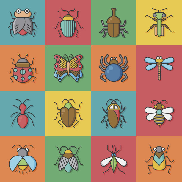 可爱的手绘插画图片下载