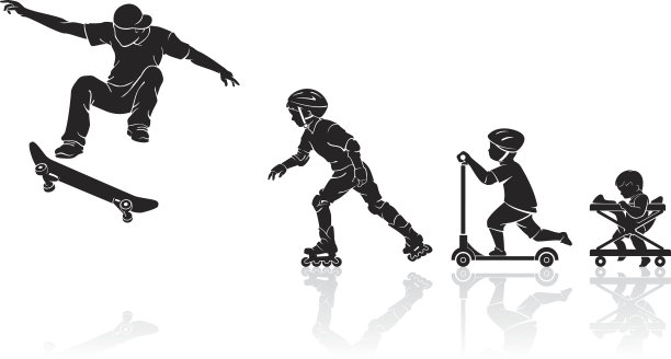 滑板进化图片下载