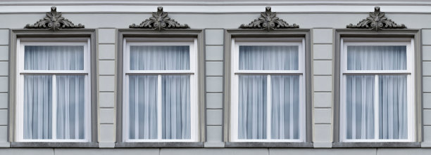 四个装饰窗户图片下载