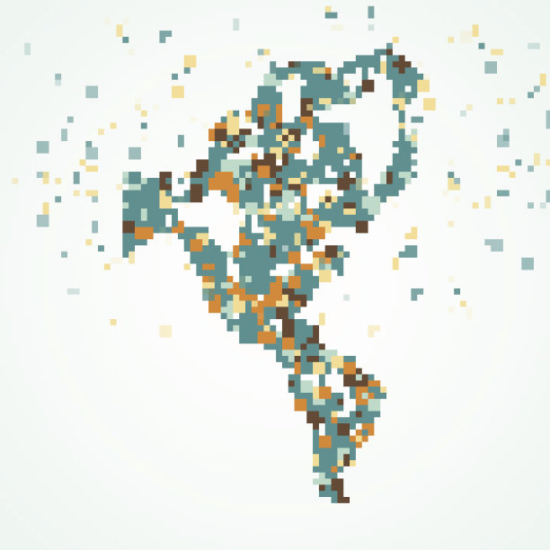 北美和南美地图图片下载