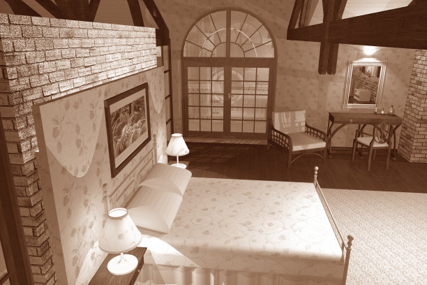 古典风格室内设计图片下载