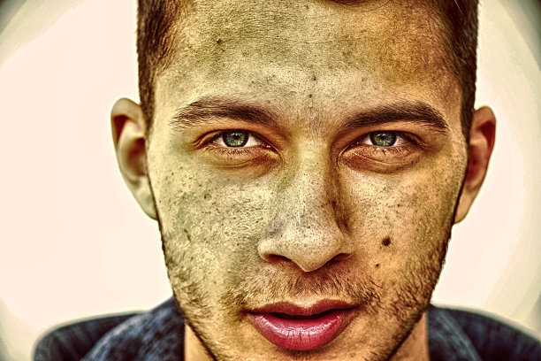 年轻人的特写图片下载