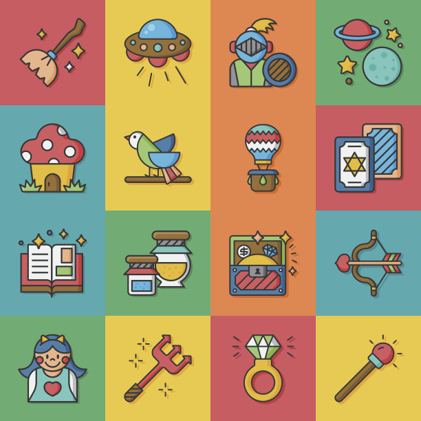 可爱的手绘角色图片下载