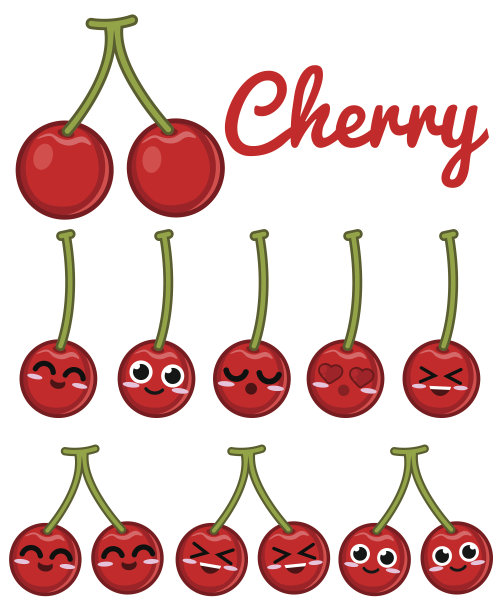 樱桃的性格图片下载