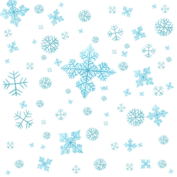 雪花孤立图片下载