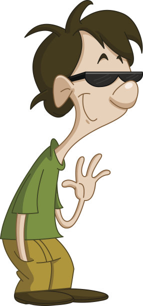 人打招呼图片下载