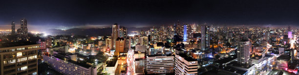 巴拿马城，巴拿马夜景图片下载