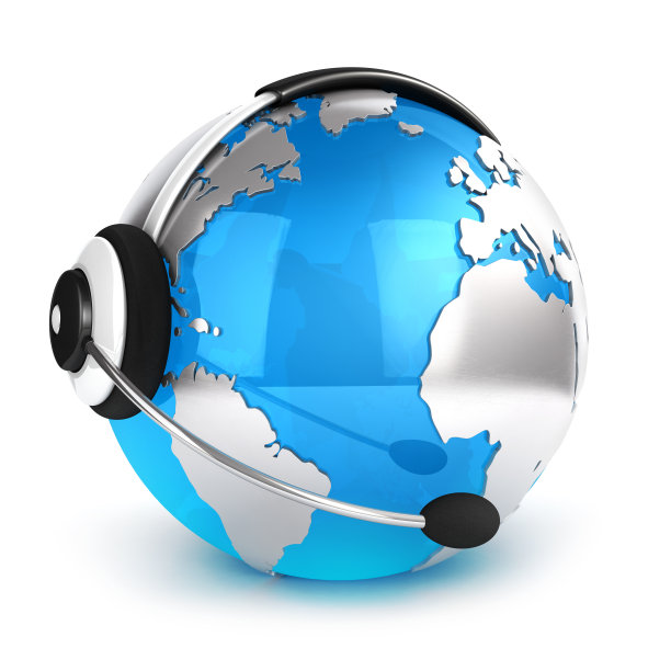 三维全球通信概念图片下载