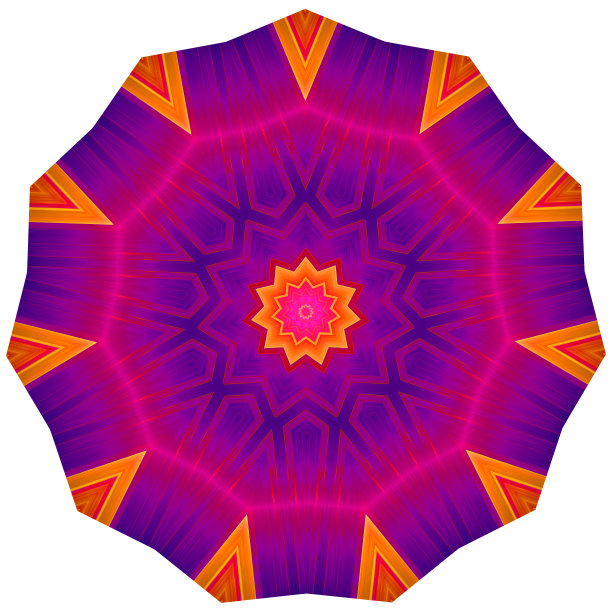 几何装饰玫瑰图片下载