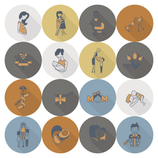 母亲节快乐图标图片下载