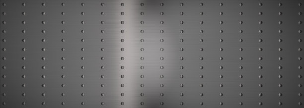 钢板与铆钉成排图片下载