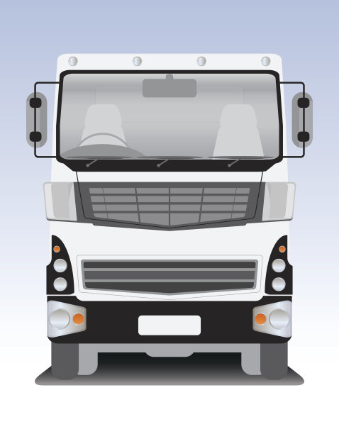 拖车前视图图片下载