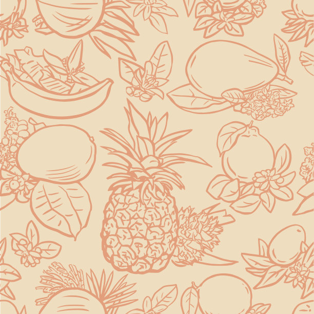 各种各样的热带水果图片下载