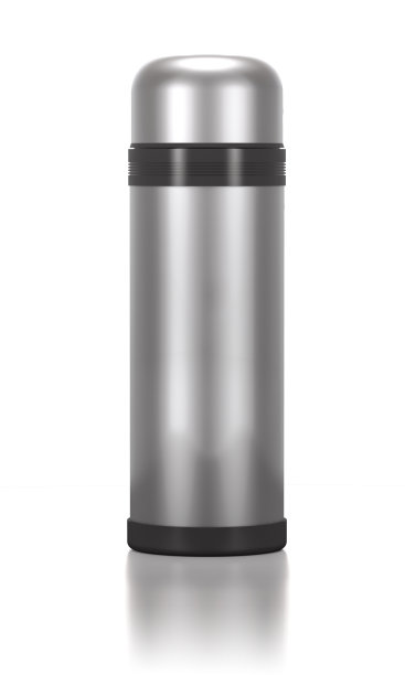 不锈钢饮料保温瓶。图片下载