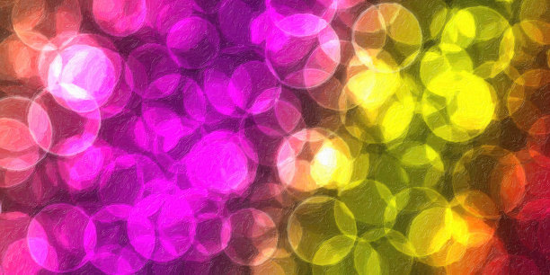 色彩斑斓的散景图片下载