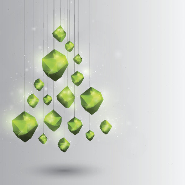 圣诞快乐和新年快乐抽象矢量插图图片下载