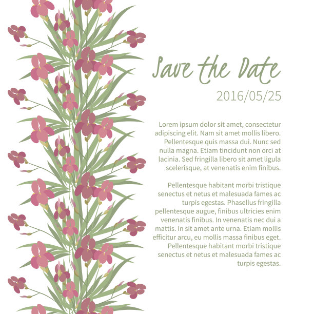 花鸢尾花复古背景图片下载