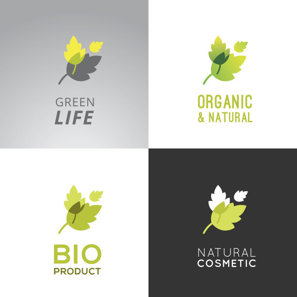 绿色标签集合图片下载