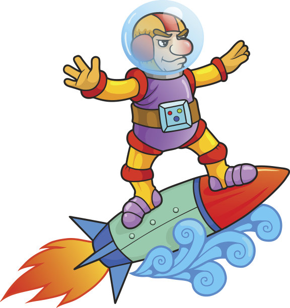 火箭冲浪者图片下载