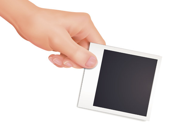 3d手握一张照片图片下载