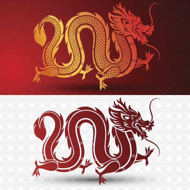 中国龙素材图片
