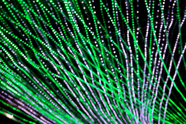 摘要散景圣诞彩灯图片下载