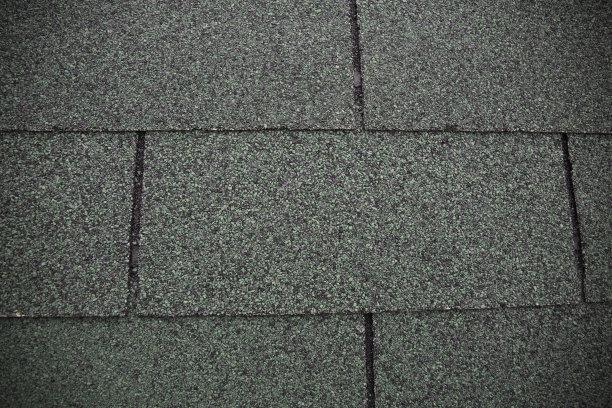 绿色盖木瓦的屋顶图片下载