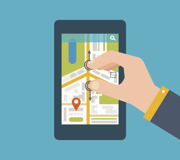 手机gps导航，手机地图图片下载