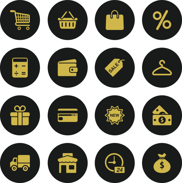 集购物消费偶像-黄金系列图片下载