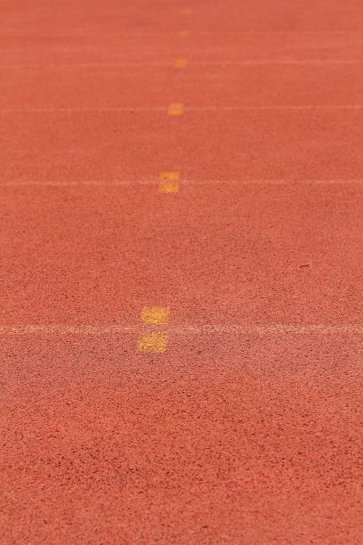 跑步轨道橡胶标准红色图片下载