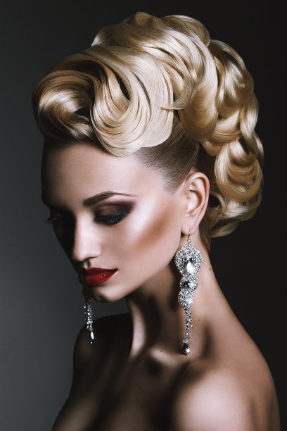 婚礼发型图片下载