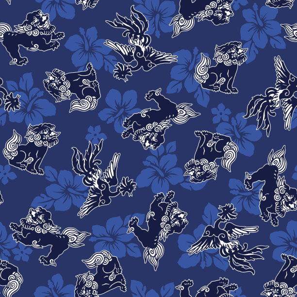 狮子和凤凰城图片下载