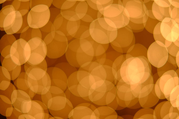 圣诞灯-光散焦图片下载