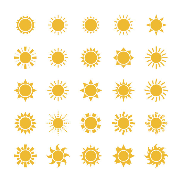 太阳图标设置图片下载