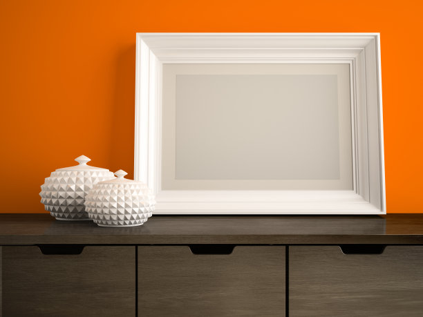 内部部分采用白色框架3D渲染图片下载