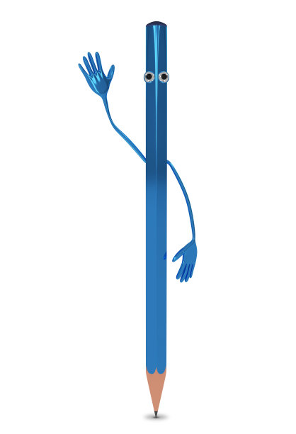 铅笔角色分离图片下载