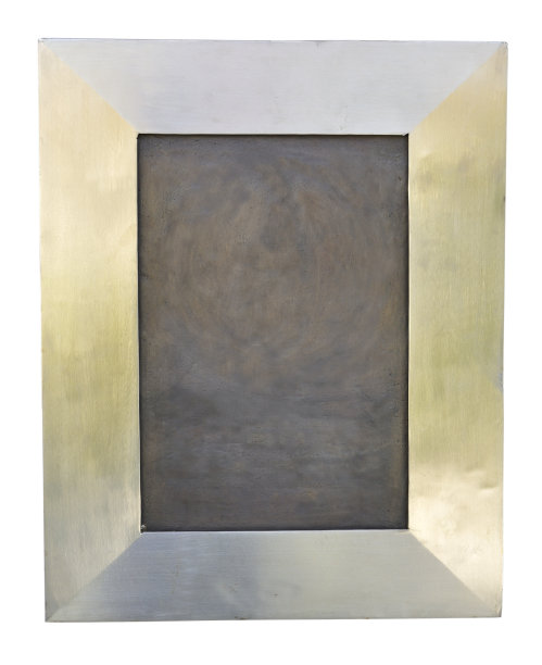 银色现代框架图片下载