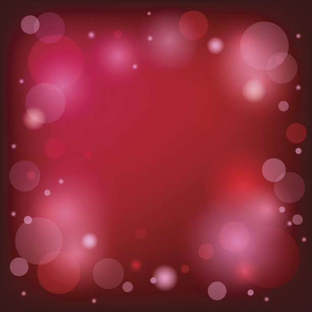 明亮的红色背景与散焦向量图片下载